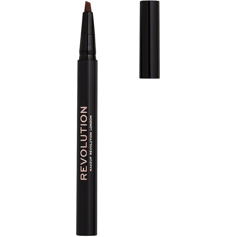 Makeup Revolution, Bushy Brow, Eyebrow Cream Pencil, Medium Brown, 0.5 ml