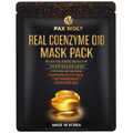 PaxMoly, Real Coenzyme Q10, Hydrating & Revitalising, Sheet Mask, Face, Day & Night, 25 ml