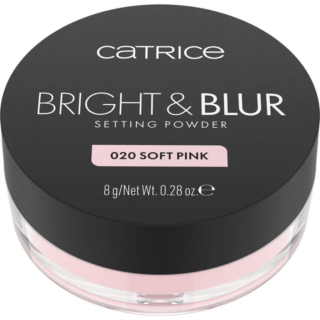 Catrice, Bright & Blur, Matte, Loose Setting Powder, 020, Soft Pink, 8 g