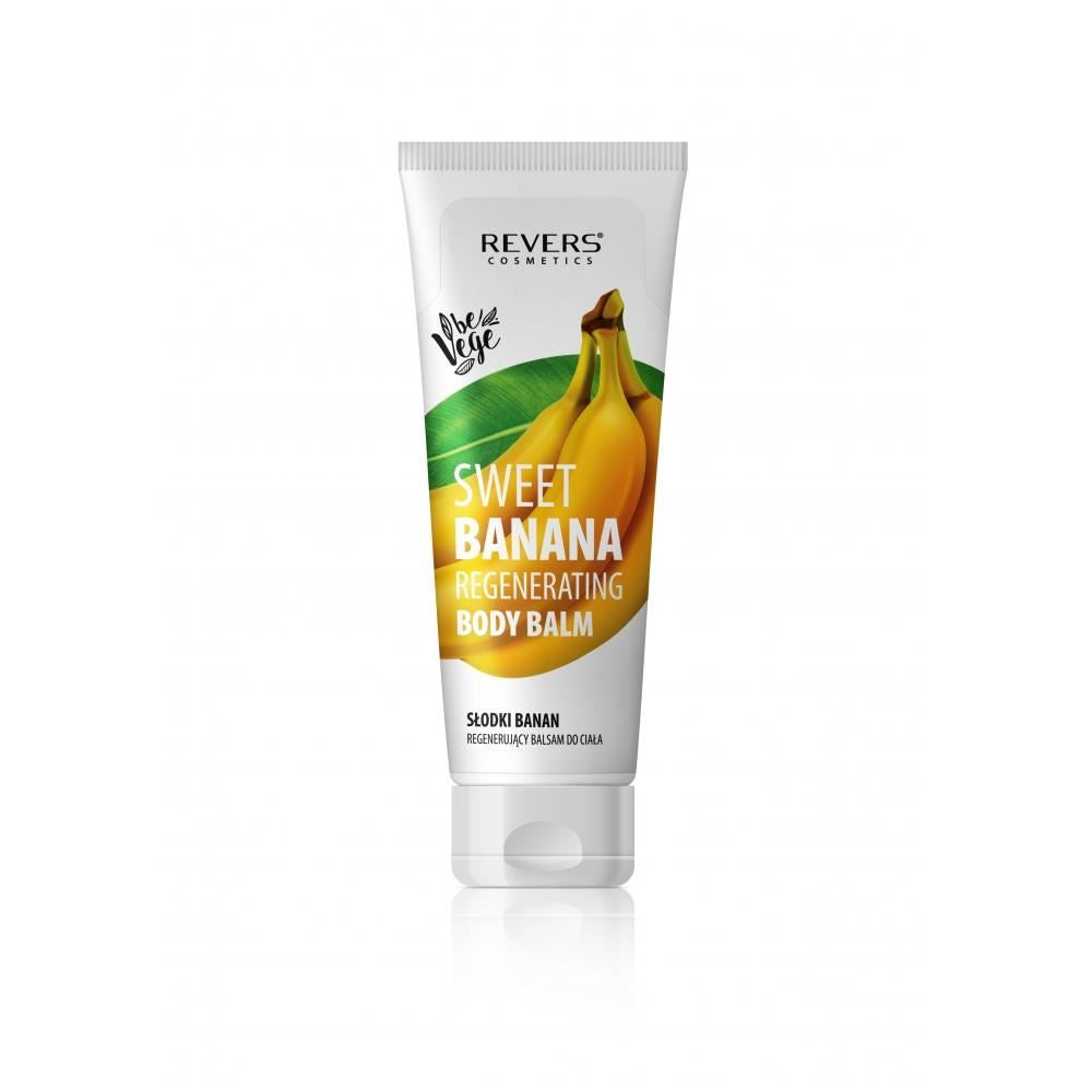 Balsam de corp regenerant cu aroma de banane Be Vege Revers 250 ml