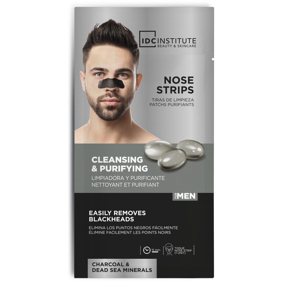 Set 5 benzi puncte negre nas pentru bărbați DEEP Sea Mineralls IDC Institute 7705