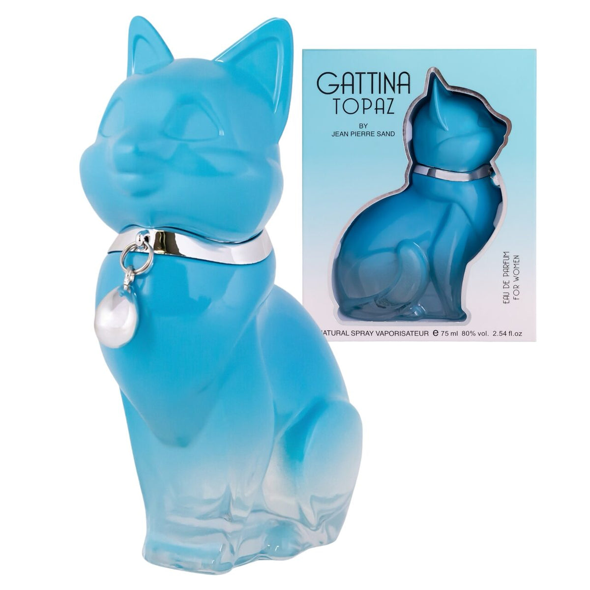 Apa de parfum pentru femei Gattina Topas Accentra 8256177, 75 ml