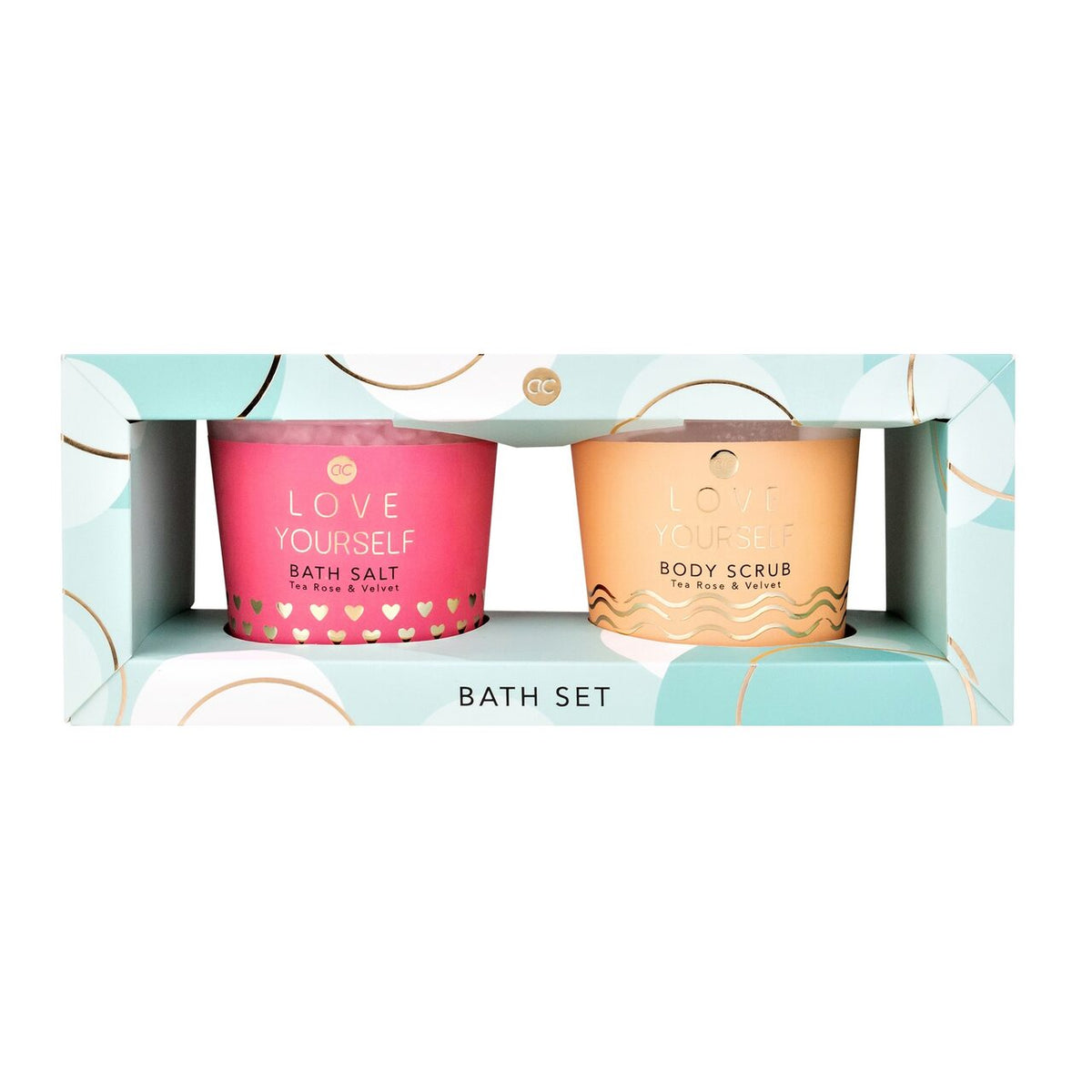Set 2 produse de baie Beauty Treats Accentra 6057085, 510 ml