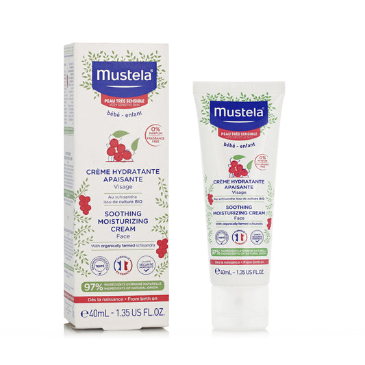 Mustela, Baby, Schisandra, Soothing, Cream, For Face, 40 ml