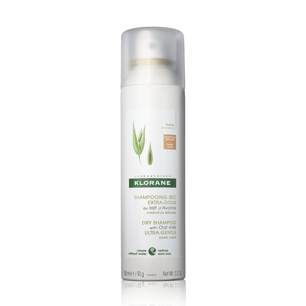Klorane, Klorane, Ceramide, Hair Dry Shampoo, Cleanses, 150 ml