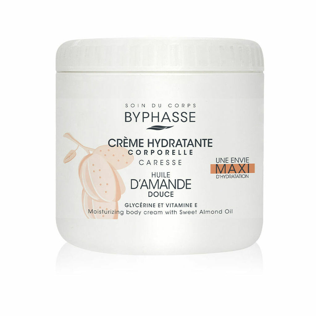 Byphasse, Sweet Almond, Moisturizing, Body Cream, 500 ml