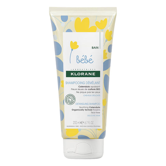 Klorane, Baby, Vegan, Hair Shampoo, Smooth, 200 ml
