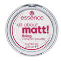 Essence, All About Matt!, Mattifying Fixing, Compact Powder, 8 g