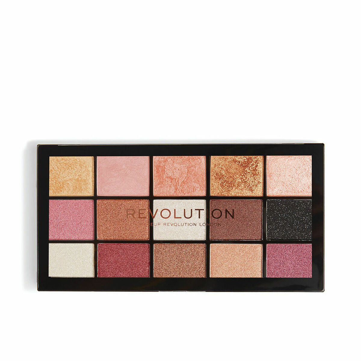 Makeup Revolution, Reloaded, Eyeshadow Palette, Affection, 15 Shades, 16.5 g