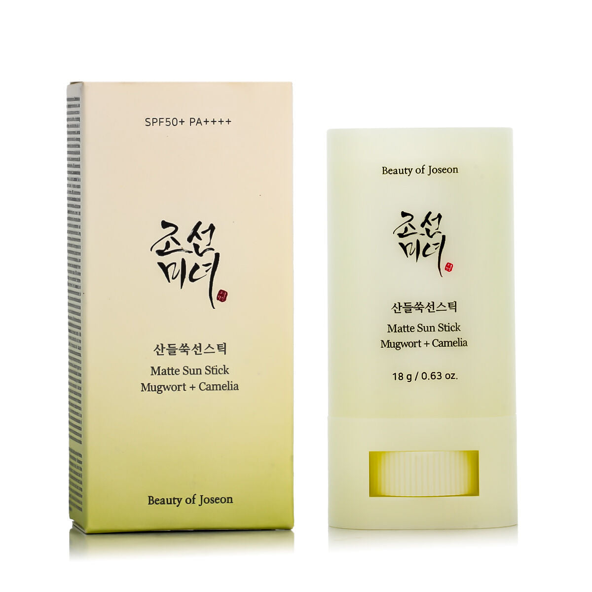 Beauty Of Joseon, Beauty Of Joseon, Mugwort & Camilia, Sunscreen Stick, SPF 50+, 18 g