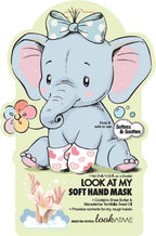 Look At Me, Soft, Shea Butter, Softening, Hand Sheet Mask, 14 g