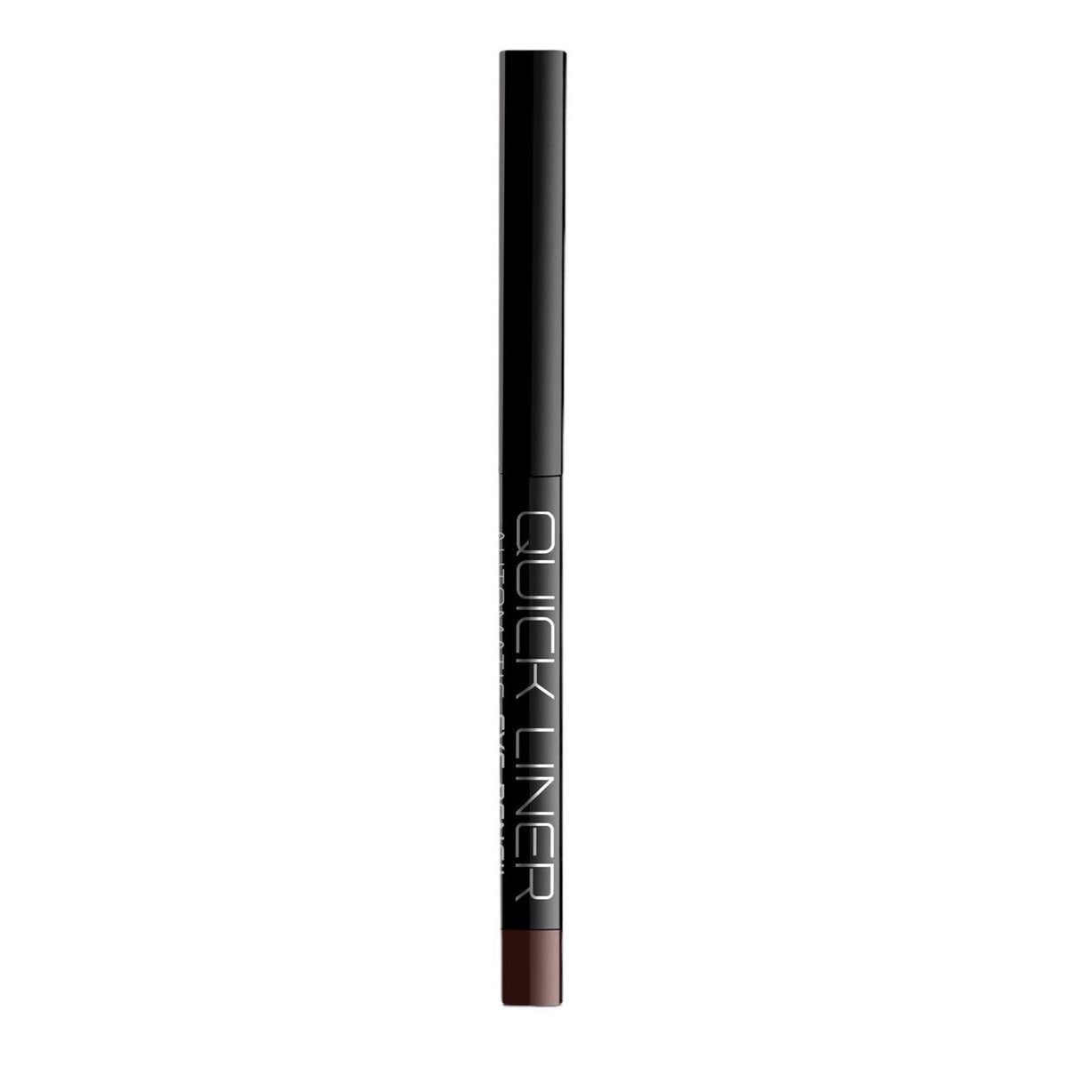 Creion automat Quick Liner, Revers, maro