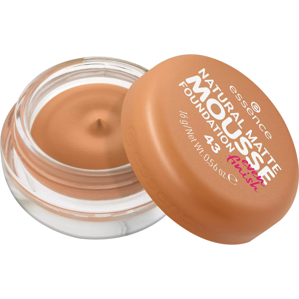 Essence, Matte Mousse, Cream Foundation, 43, 16 ml