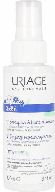 Uriage, 1er Bebe, +Zn, Anti-Irritation, Spray, 100 ml