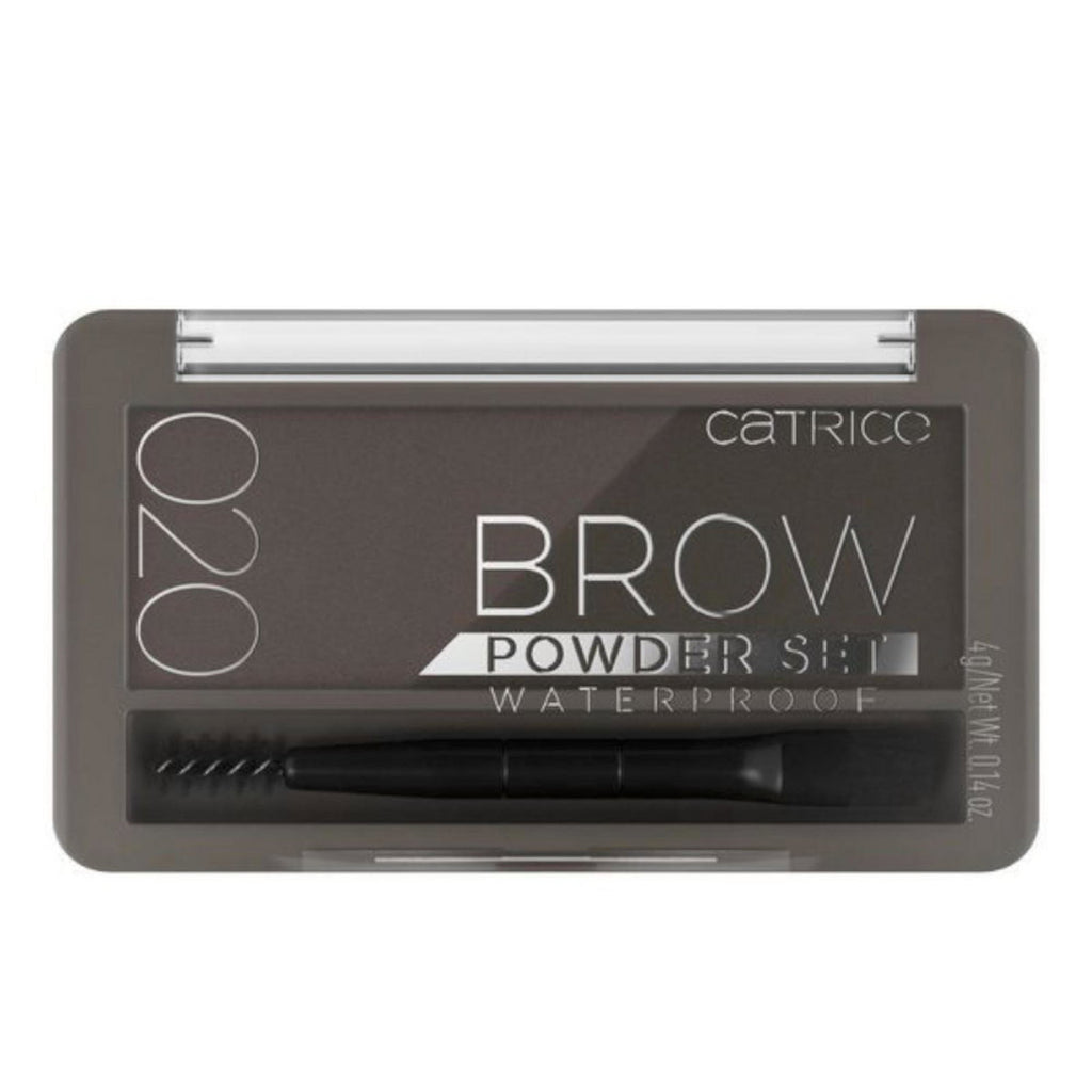 Catrice, Brow Powder Set, Waterproof, Matte, Eyebrow Powder, 020, Ash, 4 g