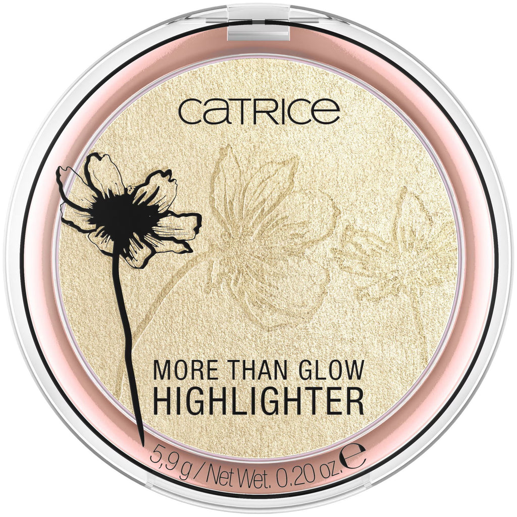 Catrice, More Than Glow, Luminous, Blush Highlighter Compact, 010, Ultimate Platinum Glaze, 5.9 g