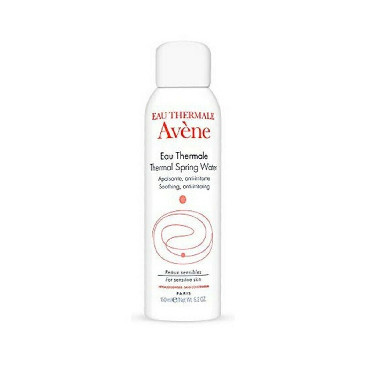 Avene, Eau Thermale, Natural Ingredients, Calming, Thermal Water, All Over The Body, 150 ml