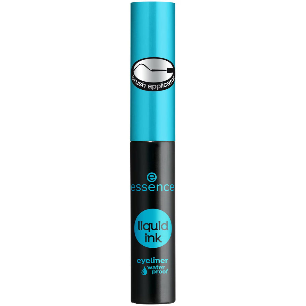 Essence, Liquid Ink, Waterproof, Liquid Eyeliner, Black, 3 ml