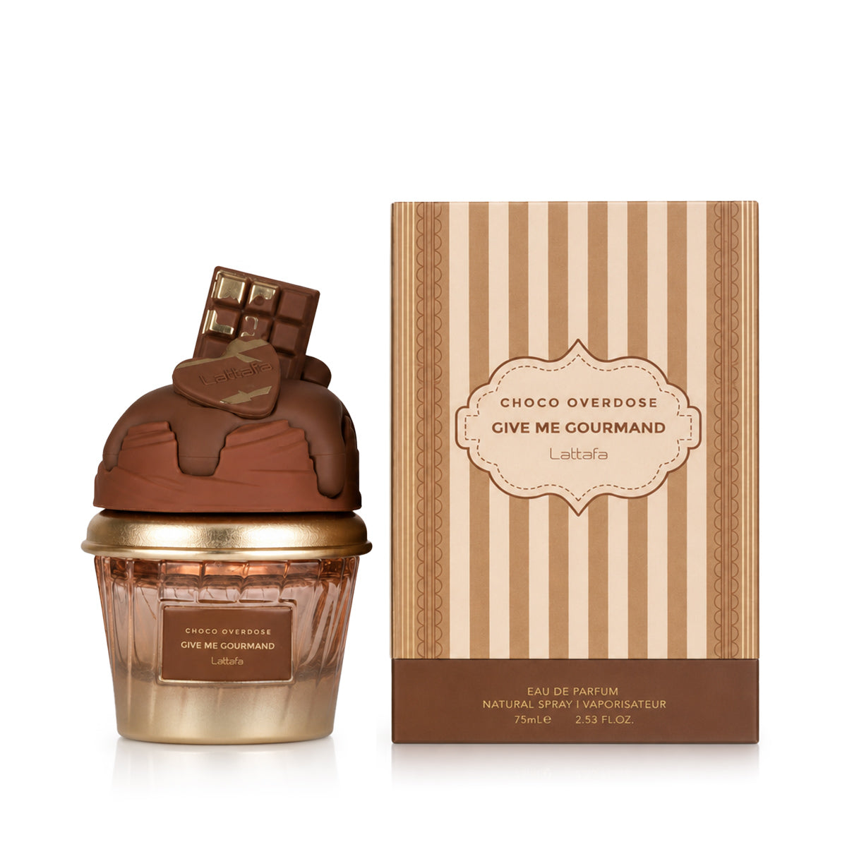 Lattafa, Give Me Gourmand Choco Overdose, Eau De Parfum, Unisex, 75 ml