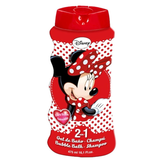 Gel de dus si sampon 2 in 1, Minnie Mouse, Fetite, 475 ml