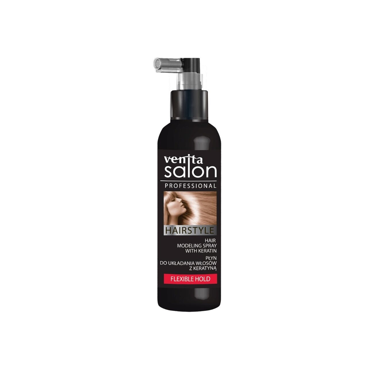 Spray Modelator cu Keratina, Salon Professional, Fixare Flexibila, Venita, 130ml