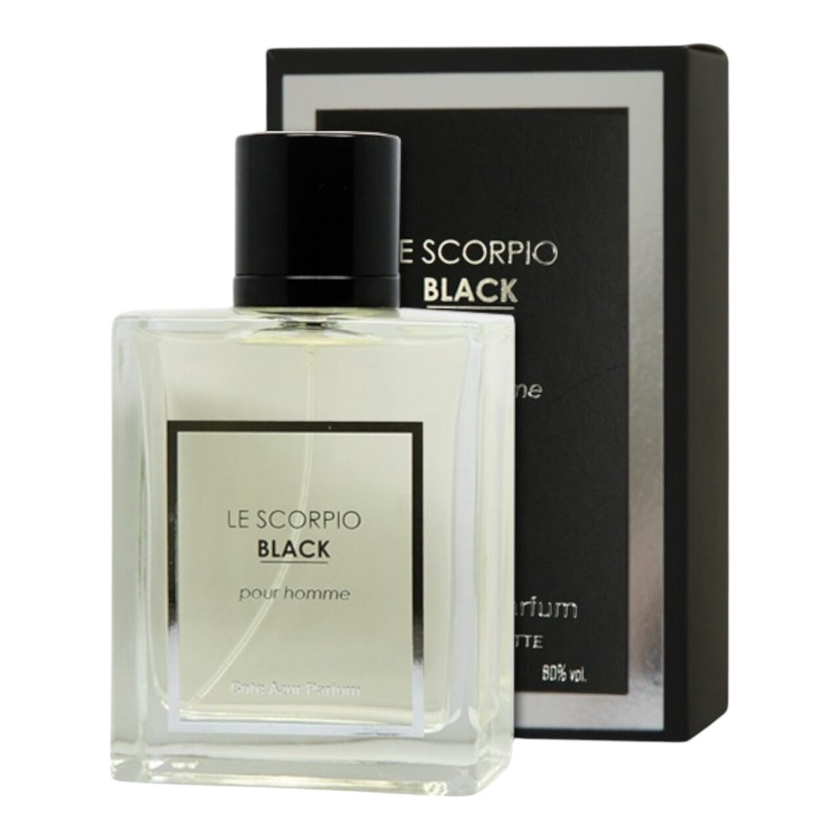 Apa de toaleta Cote d'Azur, Le Scorpio Black, Barbati, 100ml