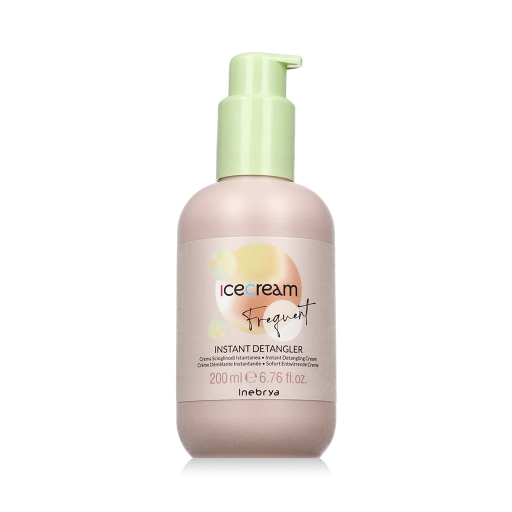 Inebrya, Ice Cream Frequent, Hair Leave-In Conditioner, Detangling, 200 ml