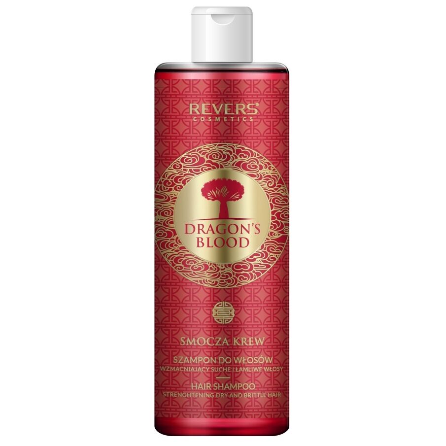 Sampon fortifiant pentru par uscat si casant Dragon's Blood, Revers, 400ml