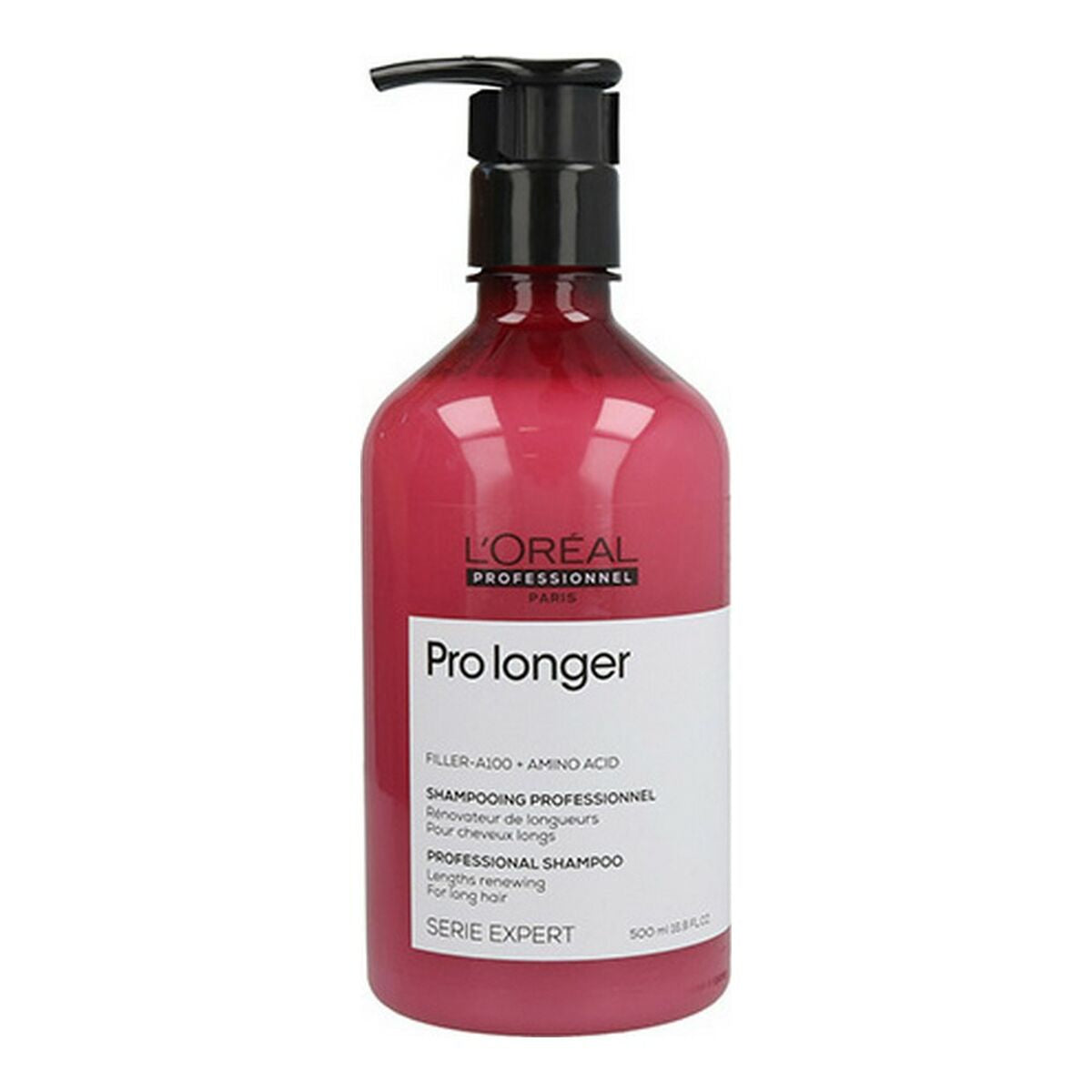 L'Oreal Professionnel, Serie Expert Pro Longer, Filler-A100 + Amino Acid, Hair Shampoo, Lengths Renewing, 500 ml