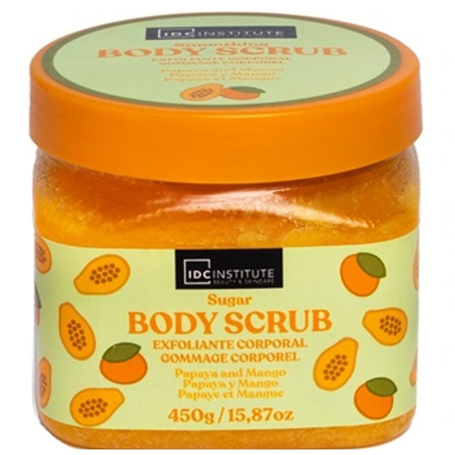 Scrub exfoliant pe baza de zahar cu papaya & mango, IDC Institute, 12210 , 470g