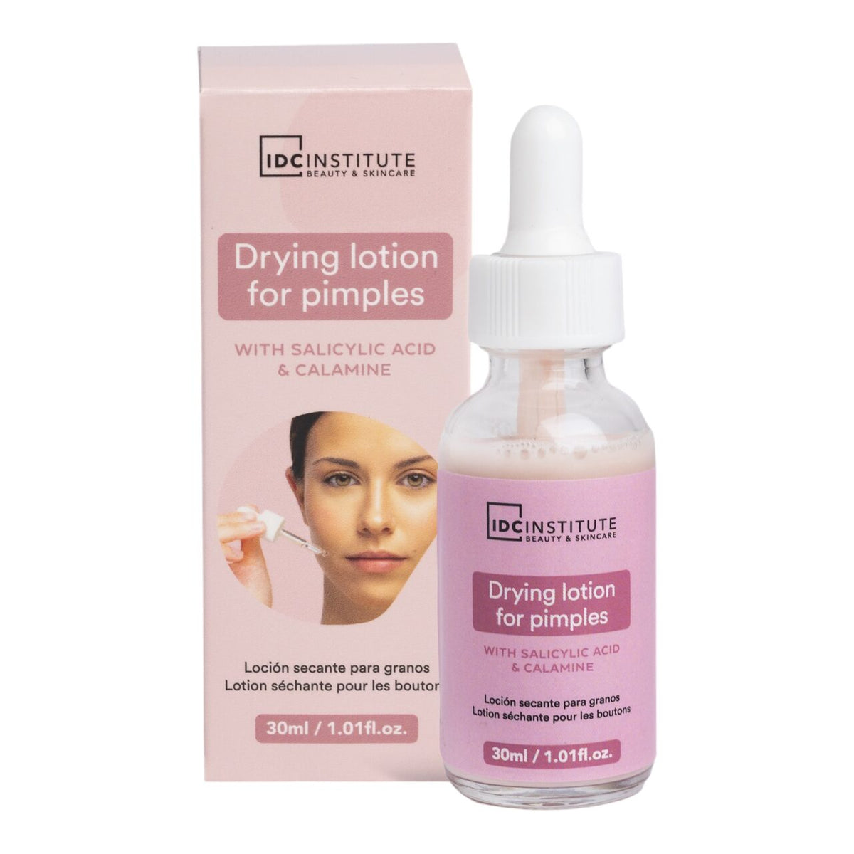 Loțiunea anti-acnee cu acid salicilic Skin Solution IDC Institute, 90014, 30 ml
