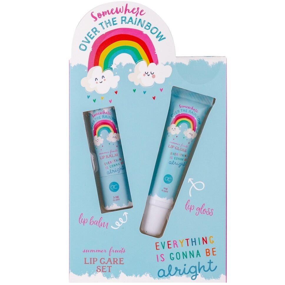 Set ingrijire buze pentru copii Over the Rainbow, Accentra, 6053643, 13,5 g