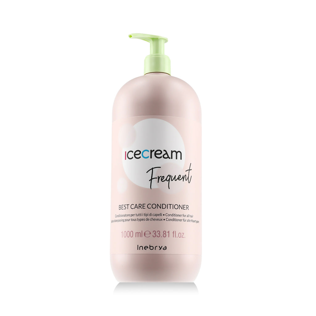 Inebrya, Ice Cream Frequent, Hair Conditioner, Detangling, Hydrating, 1000 ml