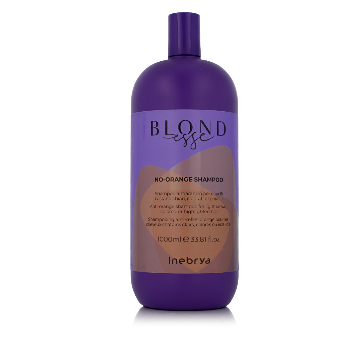 Inebrya, Blondesse No-Orange, Hair Shampoo, 1000 ml