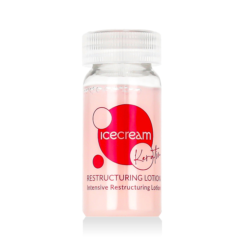 Inebrya, Ice Cream Keratin, Hair Lotion Treatment, Intensive repair, 12 pcs, 11 ml