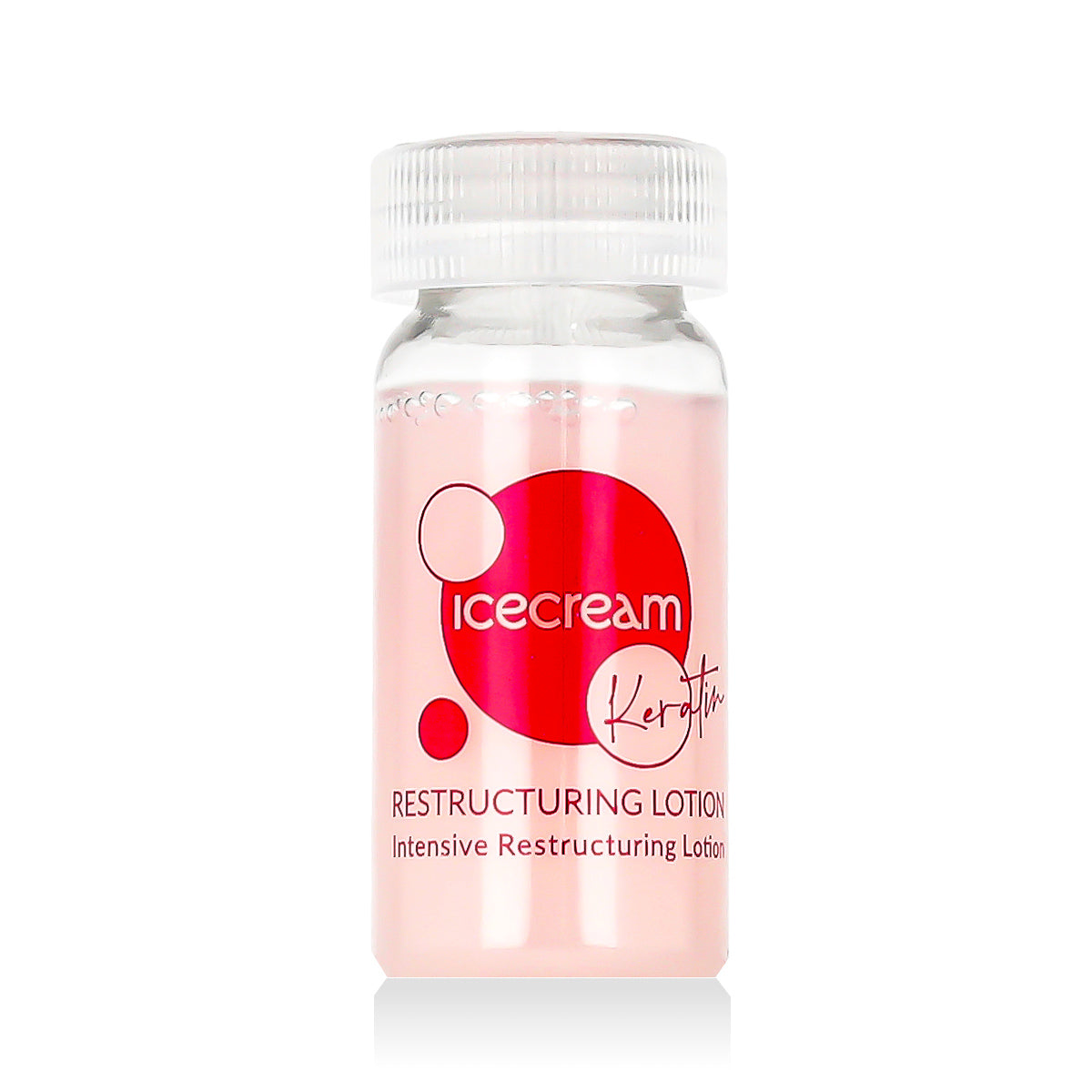 Inebrya, Ice Cream Keratin, Hair Lotion Treatment, Intensive repair, 12 pcs, 11 ml