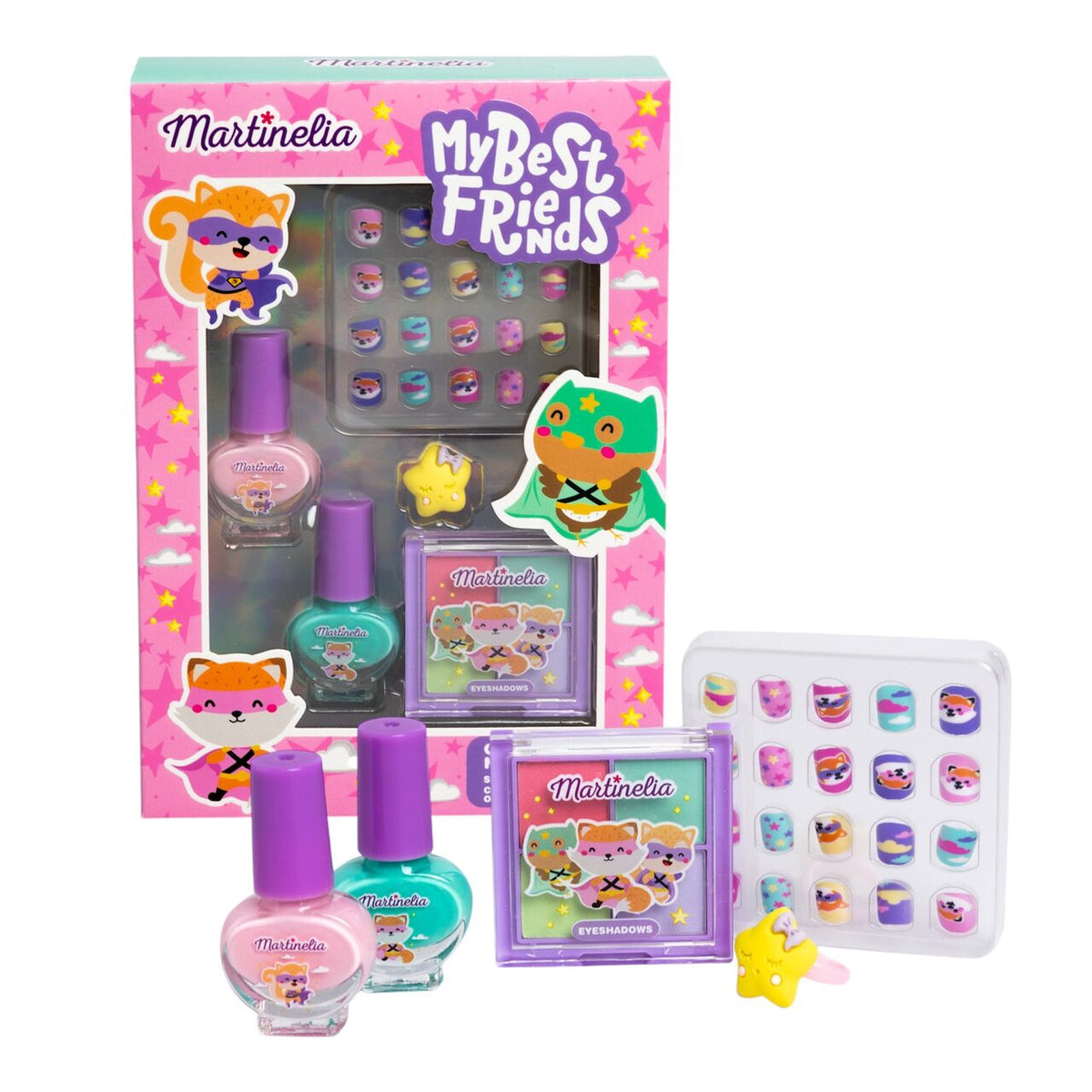 Set machiaj Complete Nails&Eyes My Best Friends Martinelia 12037