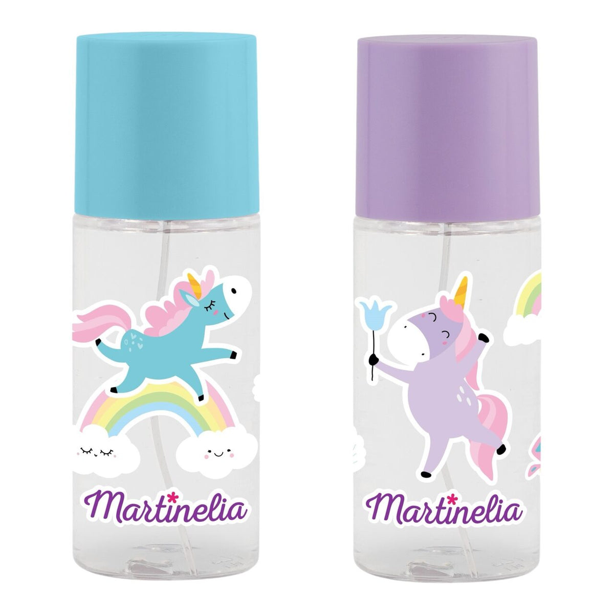 Set 2 Apa de colonie pentru copii, Blue & Violet Unicorn Sweet Dreams, Martinelia 3151, 2x85 ml