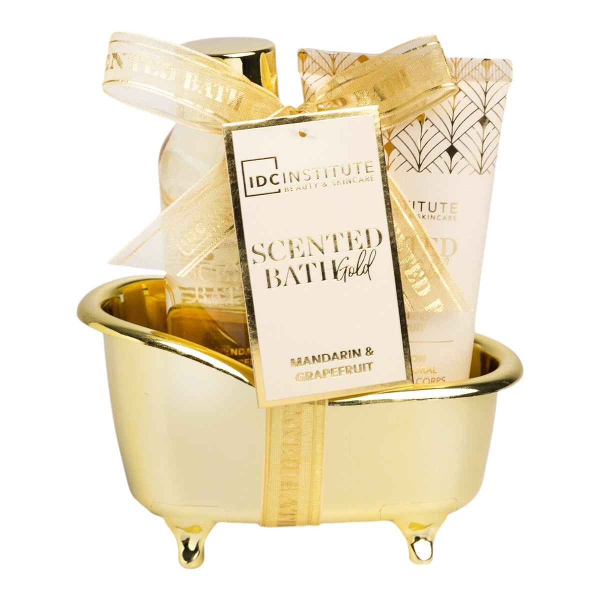 Set 2 produse de ingrijire Scented Gold, IDC Institute 12115, 150 ml