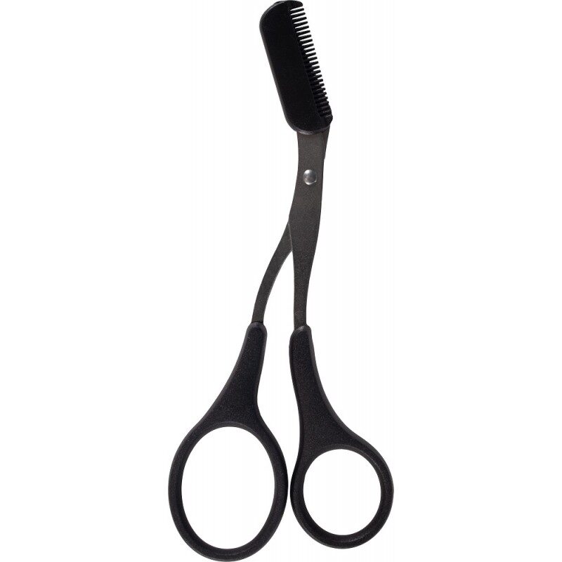 Foarfeca pentru sprancene, cu pieptan, Top Choice, 35067