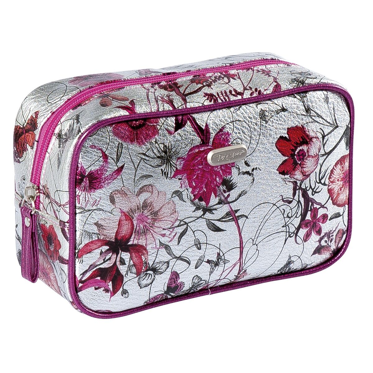 Gentuta cosmetica pentru femei, Silver Meadow, Top Choice 94323, rosu