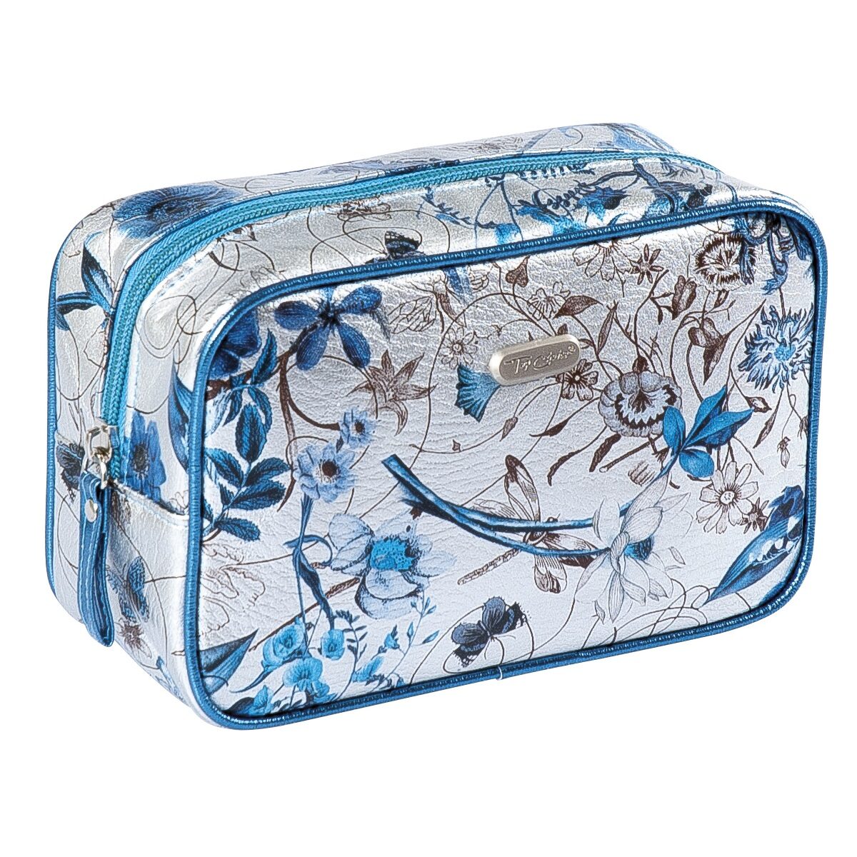 Gentuta cosmetica pentru femei, Silver Meadow, Top Choice 94323, albastru
