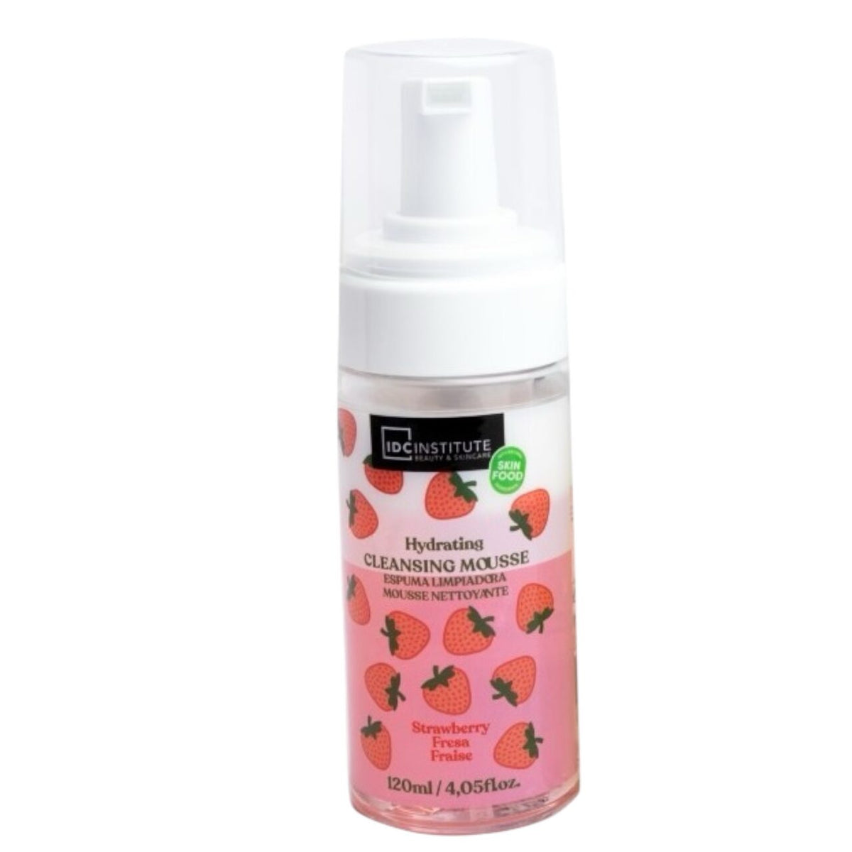 Demachiant bifazic hidratant pentru curatarea fetei Skin Food Strawbery, 120 ml, Idc Institute, 44130S