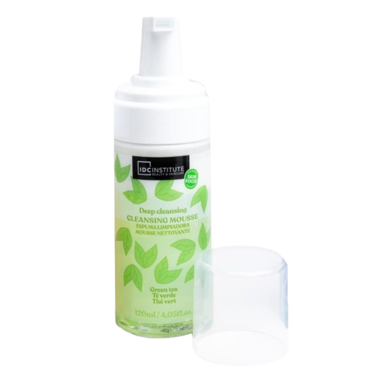 Demachiant bifazic pentru curatarea profunda a fetei Skin Food Green Tea, 120 ml, Idc Institute, 44130G