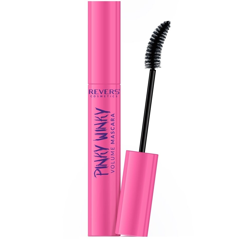 Mascara Joyful Colors Pinky Winky, volum si curbare, Revers, 12ml