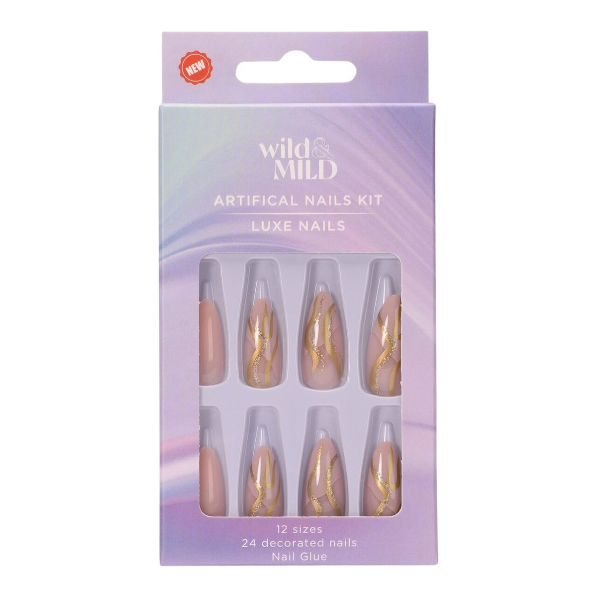 Unghii false 083 Chic 'N Charme Wild & Mild N24