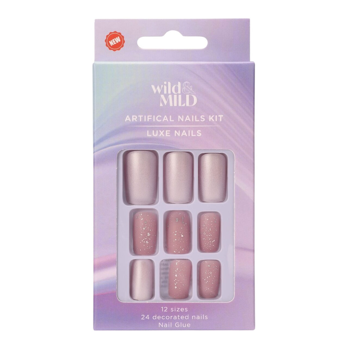 Unghii false 085 Sugarcoated Cupcake Wild & Mild N24