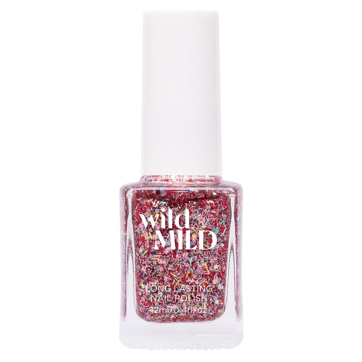 Lac unghii Long Lasting 0718 Glitter-nation Wild & Mild, 12ml