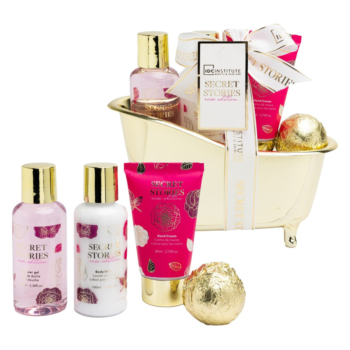 Set produse de ingrijire corporala Secret Stories, 42291, IDC Institute