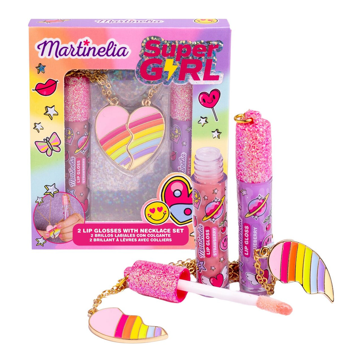 Set machiaj cu colier Shine Super Girl, Martinelia, 85419
